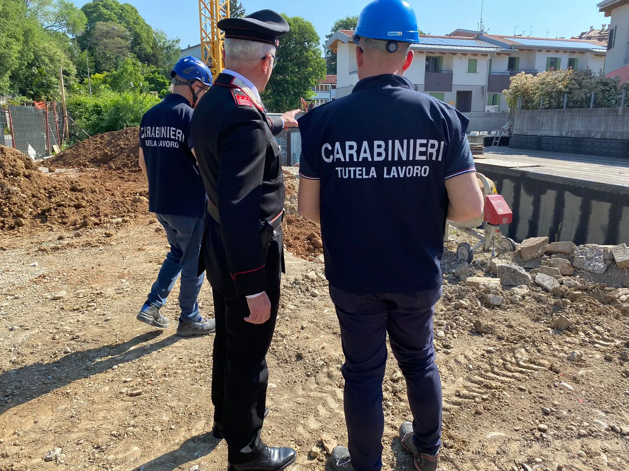 Controlli nei cantieri di Sanza: scoperti quattro lavoratori in nero, multe per oltre 78mila euro