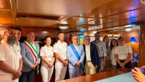 Palinuro accoglie la nave scuola Palinuro, firmato il Patto di Amicizia