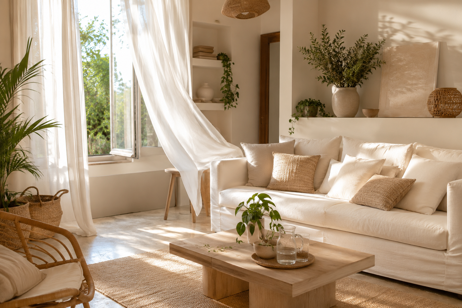 Casa fresca senza climatizzatore: idee di design per combattere il caldo