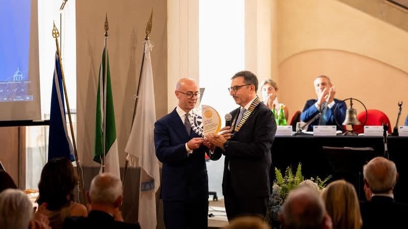 Rotary Club Vallo della Lucania Cilento: Passaggio delle consegne tra Bianco e D’Angiolillo