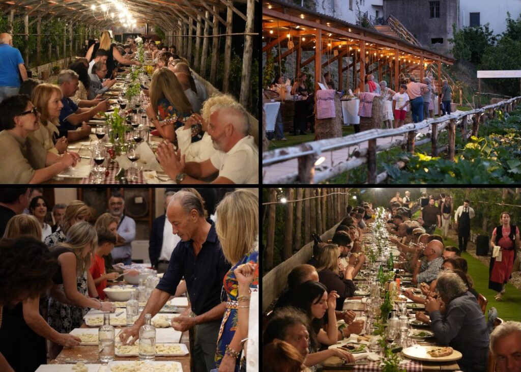 Castello Vassallo, successo per la prima cena contadina di Ortobiò