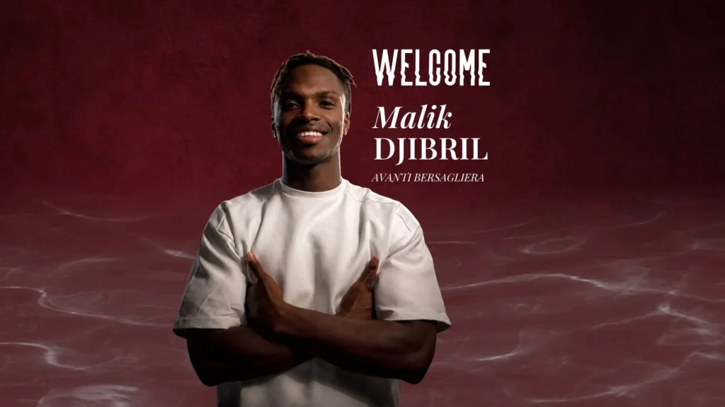Calcio: Salernitana, ufficiale l’ingaggio del centrocampista Malik Djibril
