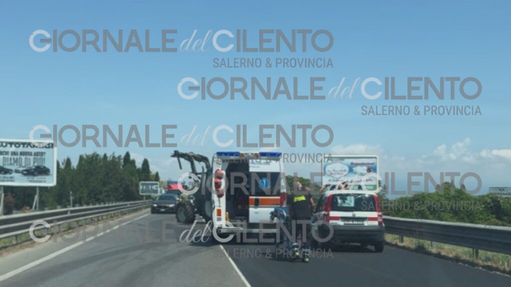 Incidente a Capaccio Paestum, pesanti rallentamenti alla circolazione