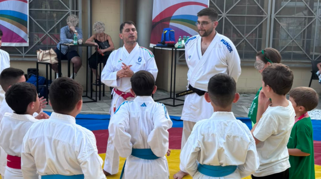Karate protagonista al Giffoni film festival: presente anche il Cilento