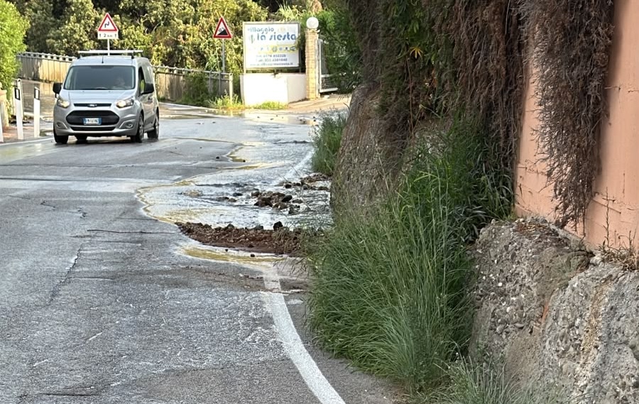 Guasto alla rete idrica a Marina di Camerota: stop all’erogazione dell’acqua fino alle 16
