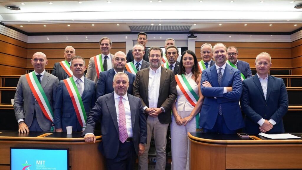 I sindaci Alfano, Palmieri e Orlotti al Mit: confronto con Salvini sulle priorità dei territori