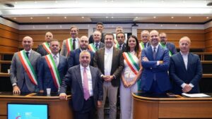 I sindaci Alfano, Palmieri e Orlotti al Mit: confronto con Salvini sulle priorità dei territori