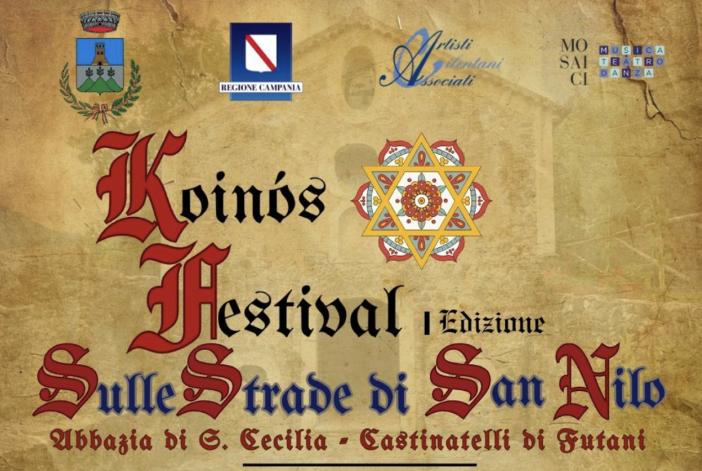 Nasce Koinós Festival, a Castinatelli di Futani il Cilento torna al tempo di San Nilo