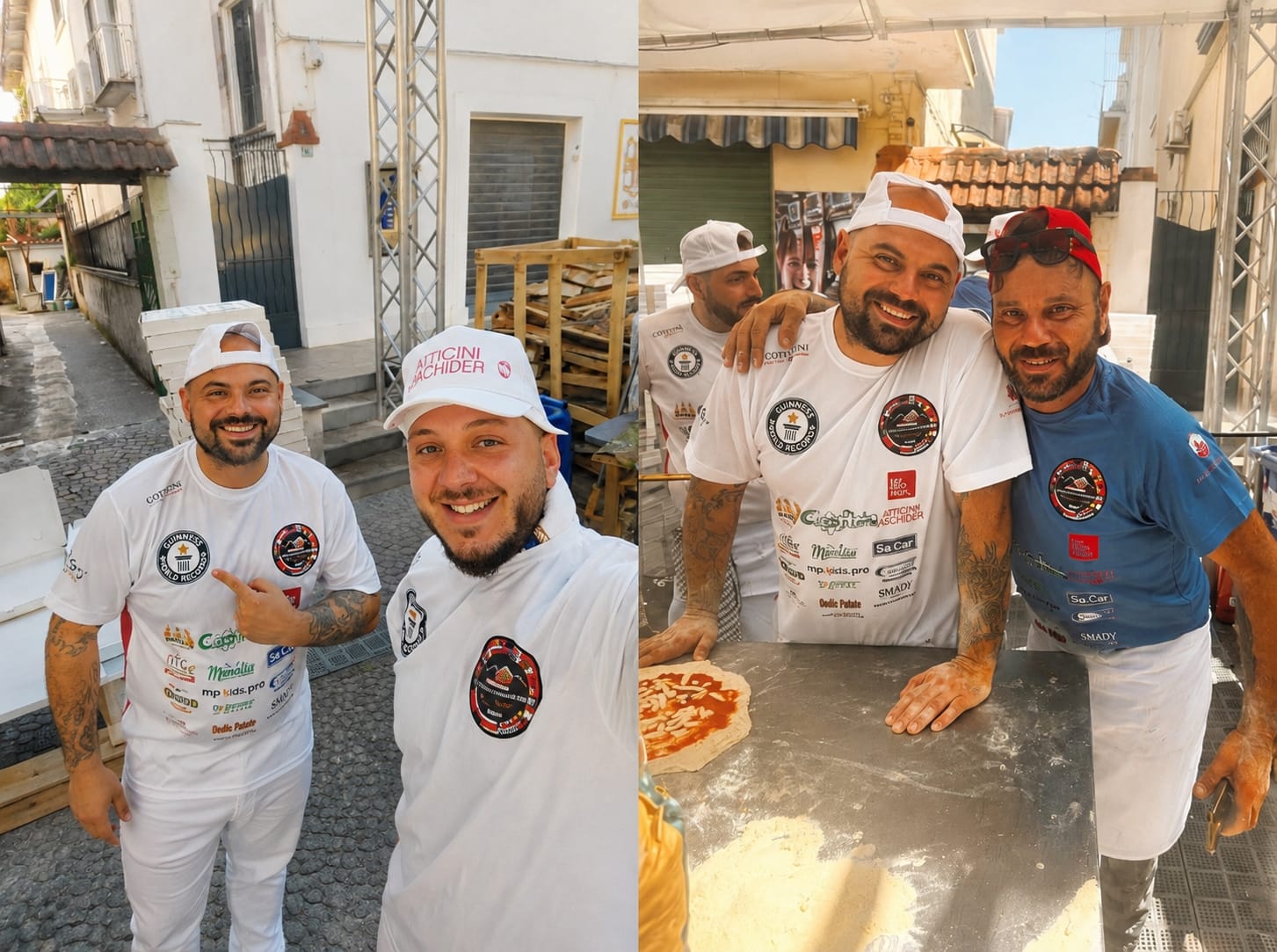 Napoli: Guinness World Records, 12.000 pizze in 12 ore. Tra i protagonisti tre cilentani