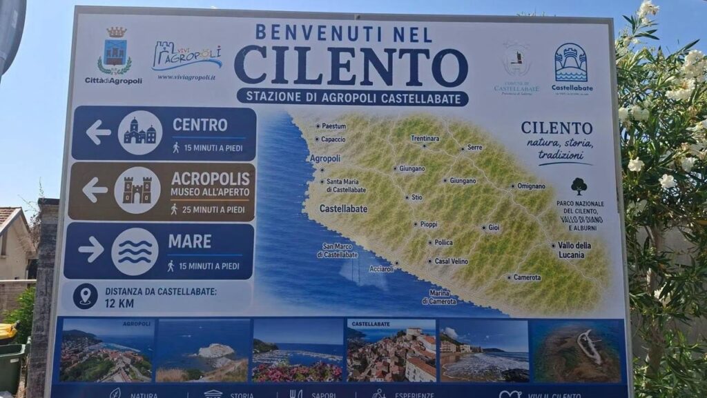 Agropoli, la mappa che stravolge il Cilento: Pioppi in montagna, fuori posto anche Stio e Marina di Camerota