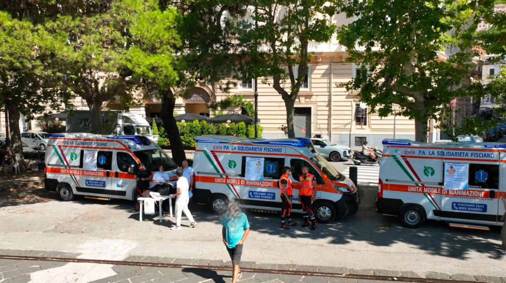 Straordinario successo per la campagna Ti Guardo le Spalle con La solidarietà di Fisciano