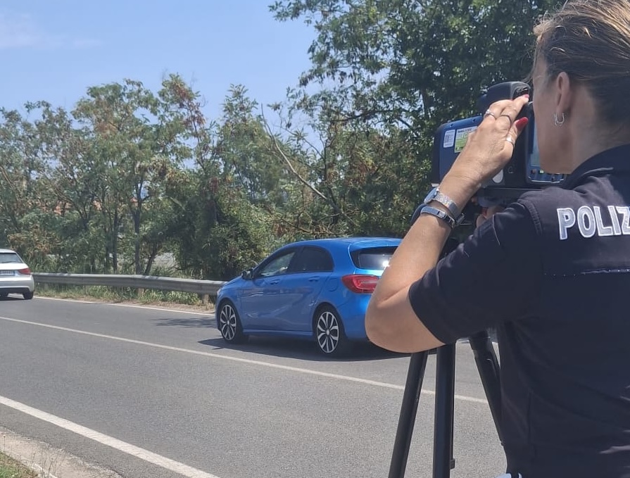 Casal Velino, al via i controlli sulla velocità della Polizia municipale