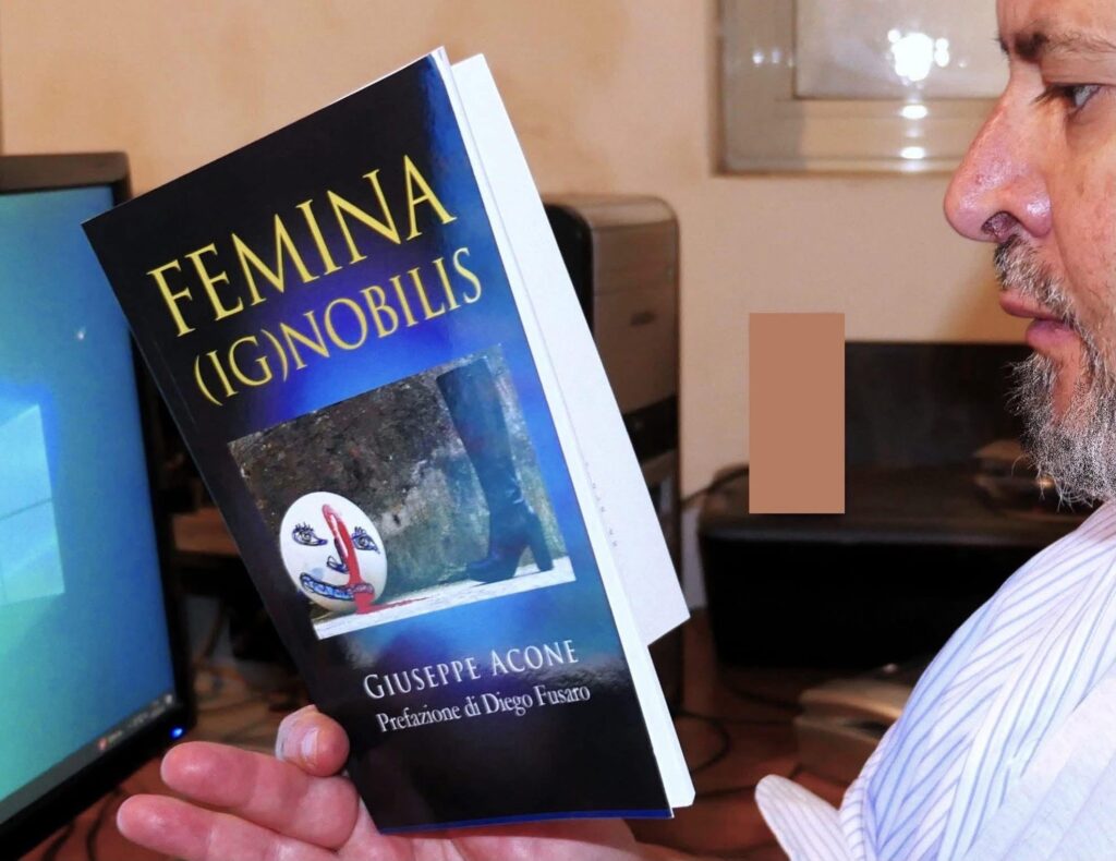 A Capaccio Paestum la presentazione di “Femina (Ig)nobilis” di Giuseppe Acone con la prefazione di Diego Fusaro