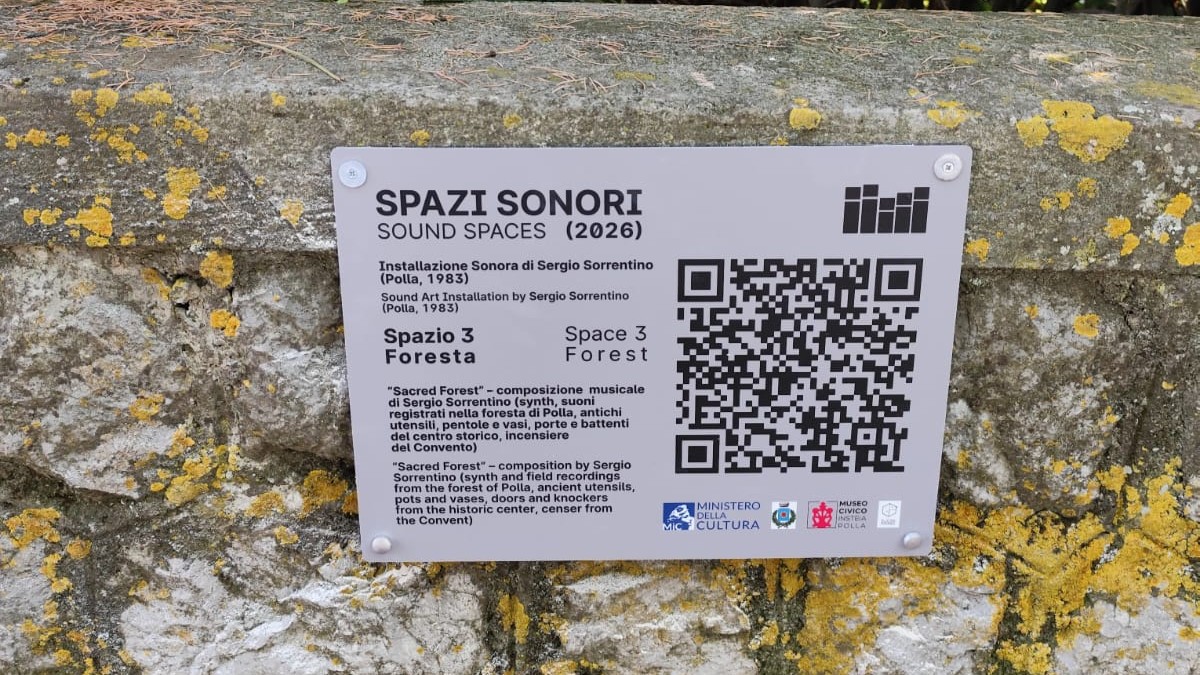 “Spazi sonori” di Sergio Sorrentino: a Polla un itinerario d’ascolto che trasforma un paese in musica