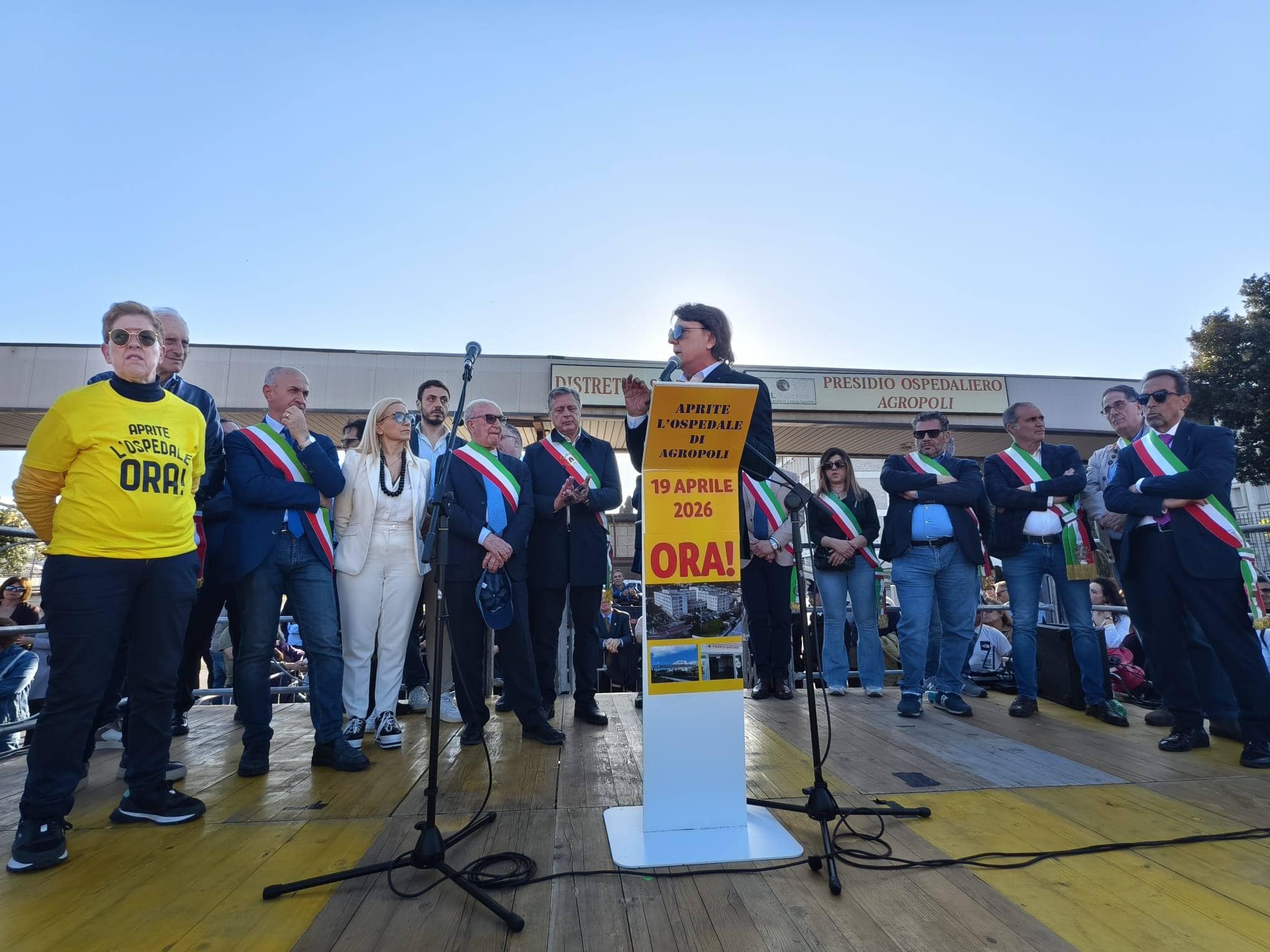 Ospedale di Agropoli, lettera aperta di pazienti e familiari: «La protesta non può trasformarsi in una festa»