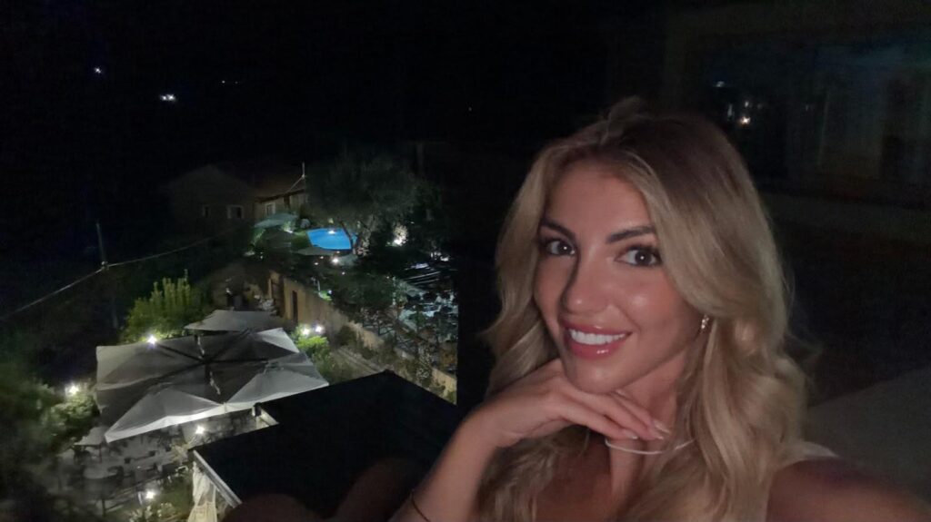 Lucia Ilardo sceglie Lentiscosa per le sue vacanze nel Cilento