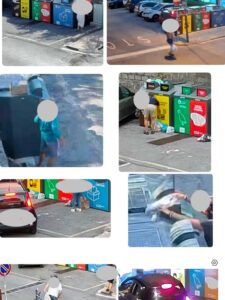 Sapri, rifiuti abbandonati accanto ai cassonetti: nuove sanzioni con le telecamere