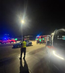 Esplosione davanti a un’azienda di trasporti a Salerno: un ferito