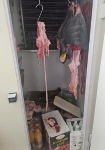 Battipaglia, carni e 700 confezioni di alimenti sotto sequestro