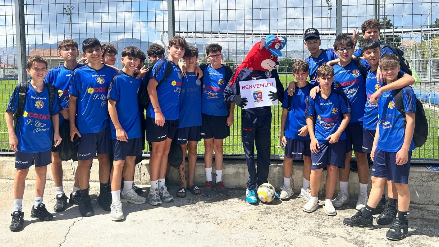 Atena Lucana, concluso il ritiro del Madonna Alta Under 15: «Grazie per il calore ricevuto»
