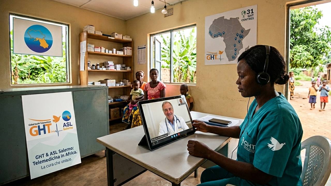 GHT e ASL Salerno insieme per portare la telemedicina nell’Africa subsahariana