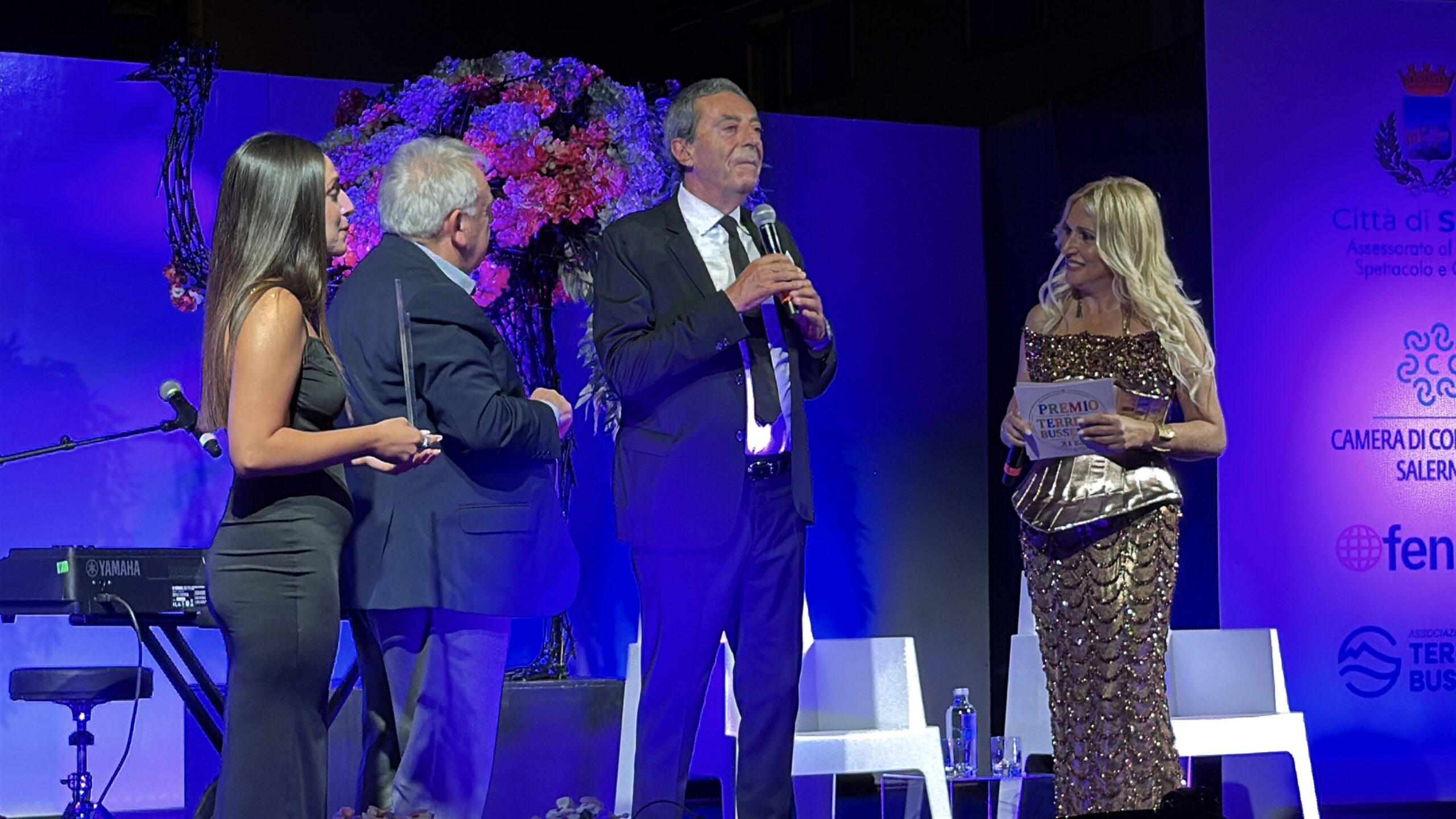 Dalla televisione all’arte, passando per il sociale: applausi alla seconda serata del Premio Terre del Bussento