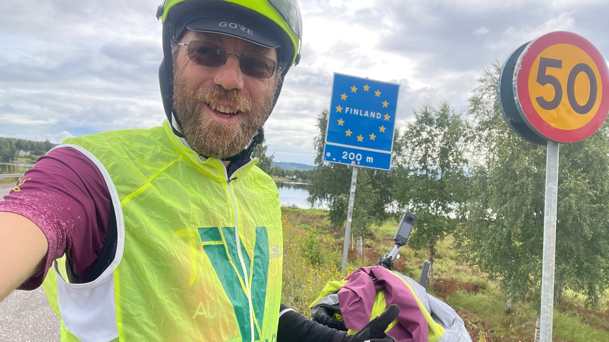 In bici da Rovereto a Capo Nord: l’impresa di Arsenio Cutolo di Sant’Arsenio