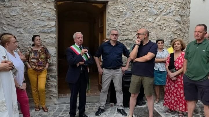 La cappella di Santo Stefano torna alla comunità di Sanza