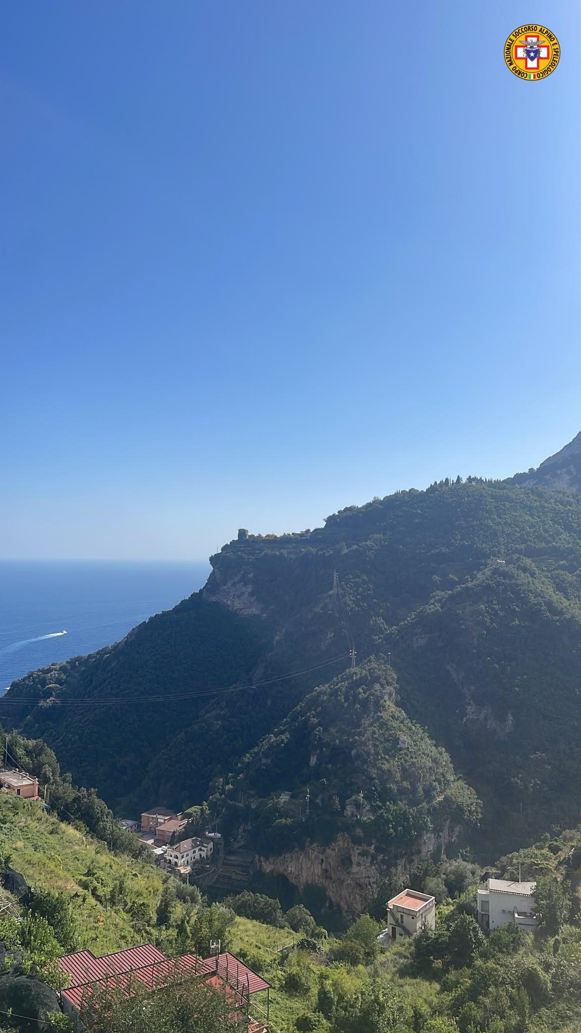 Costiera Amalfitana, escursionista ferita nella Valle delle Ferriere