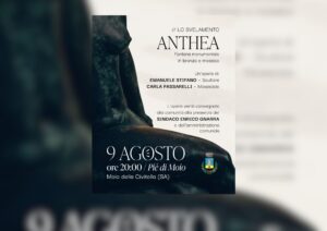 Moio della Civitella inaugura “Anthea”, opera di Emanuele Stifano e Carla Passarelli dedicata alla forza femminile