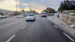 Polla, bambino investito mentre è in bici sulla Statale 19: trasportato in ospedale, non è grave