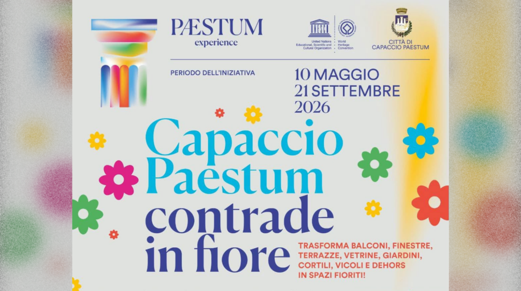 Capaccio Paestum, continua “Contrade in fiore”: c’è tempo fino al 21 settembre per partecipare