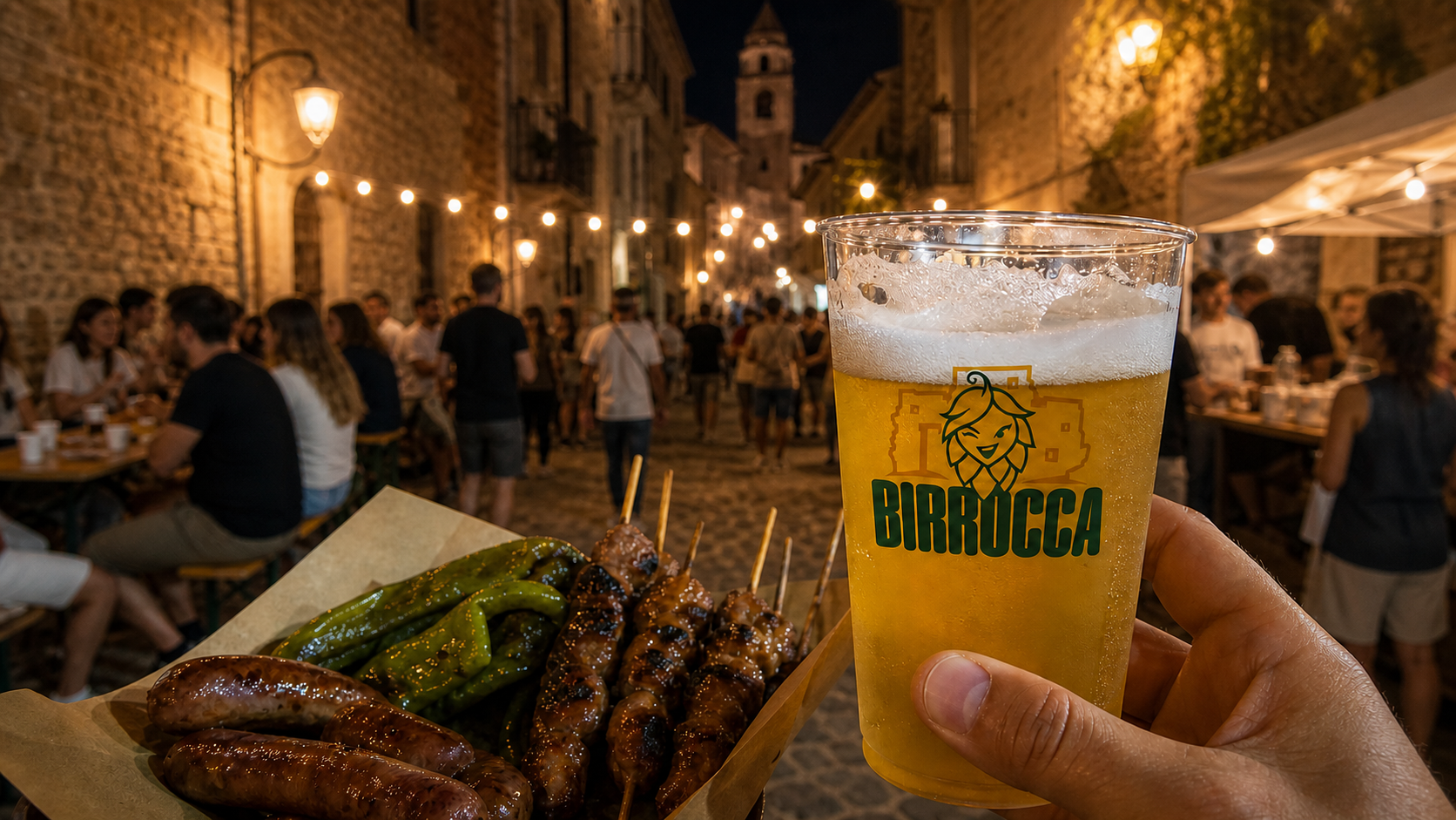 Roccagloriosa brinda all’estate con “Birrocca”: due serate di musica, birra artigianale e sapori cilentani
