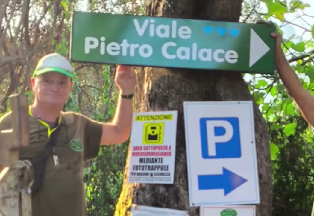 Villammare, un viale del camping intitolato a Pietro Calace, turista morto a 57 anni