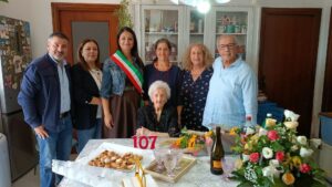 San Cipriano Picentino, Anna D’Ascoli compie 107 anni