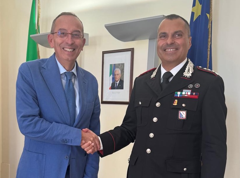 Carabinieri, Andrea Corinaldesi nuovo comandante provinciale di Salerno