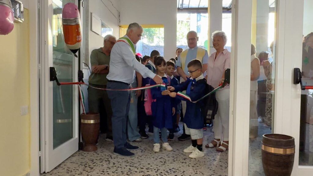 Camerota, inaugurata la nuova mensa scolastica di Licusati