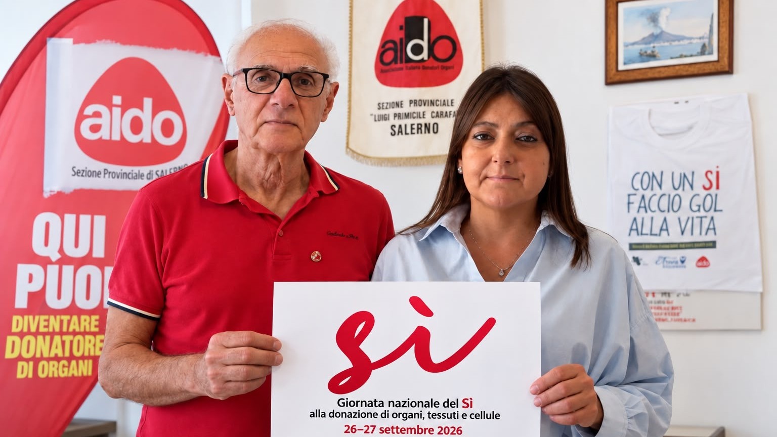 L’Aido Salerno rilancia la cultura della donazione: al centro la storia di Michela Di Brienza di Padula