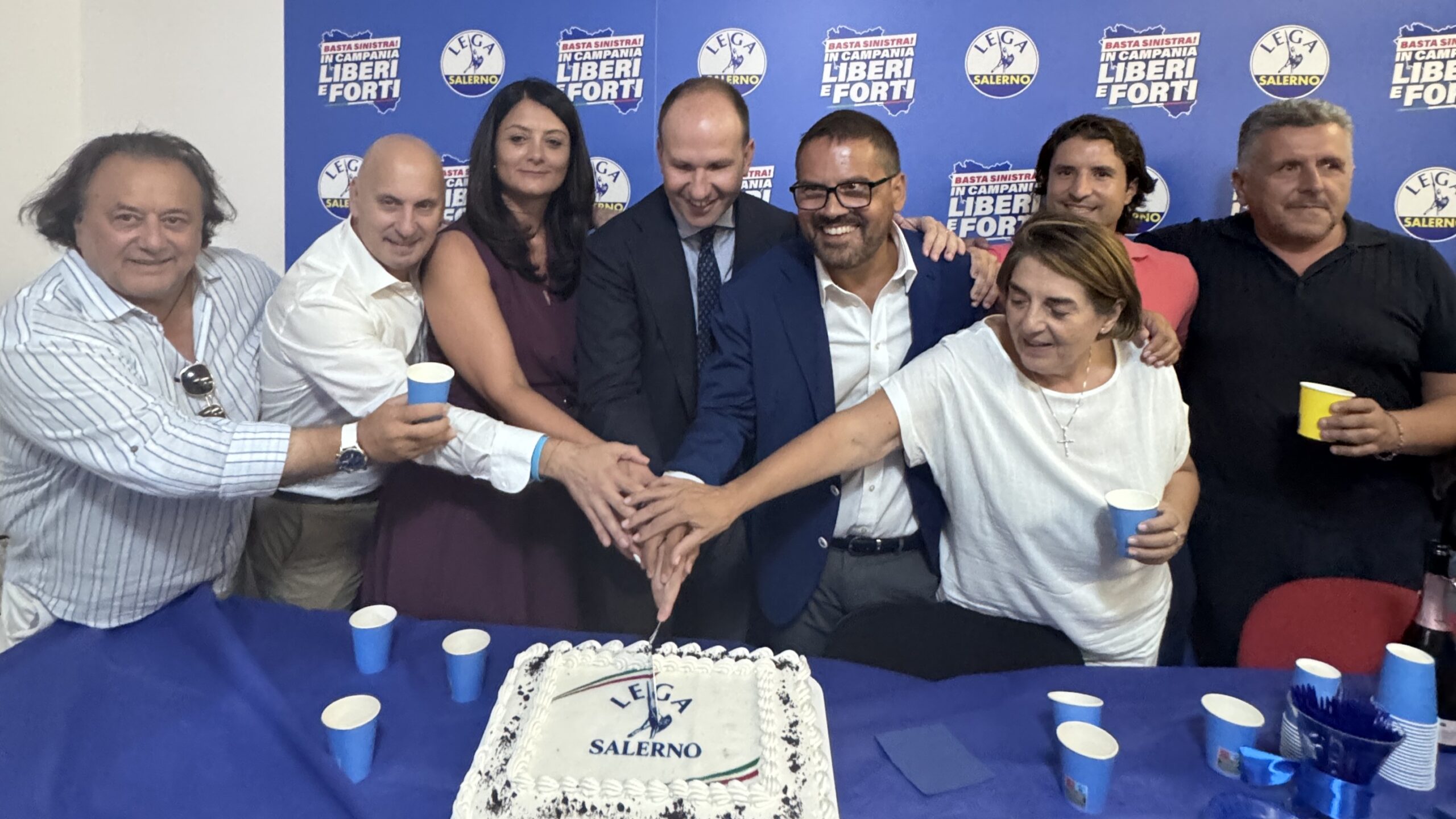 Lega, Zinzi inaugura a Salerno la nuova sede provinciale