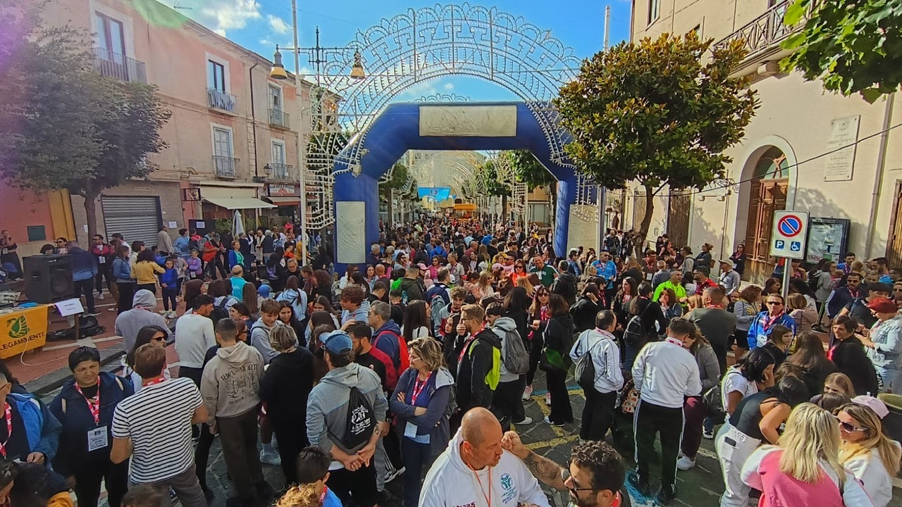 Marcialonga da record a Sala Consilina: mille iscritta e una grande festa nel centro storico