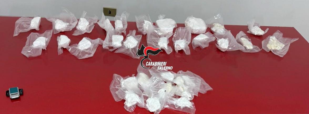 Eboli, 3,5 chili di cocaina sequestrati: arrestato un 53enne