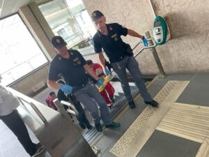 Sapri, donna bloccata nell’ascensore della stazione: liberata