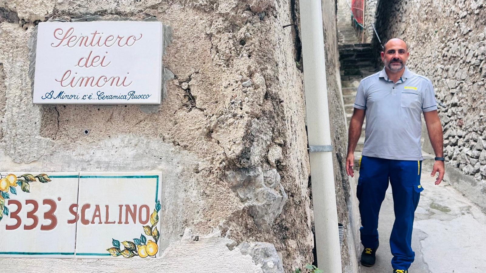 Il postino del Sentiero dei limoni: la storia di Francesco