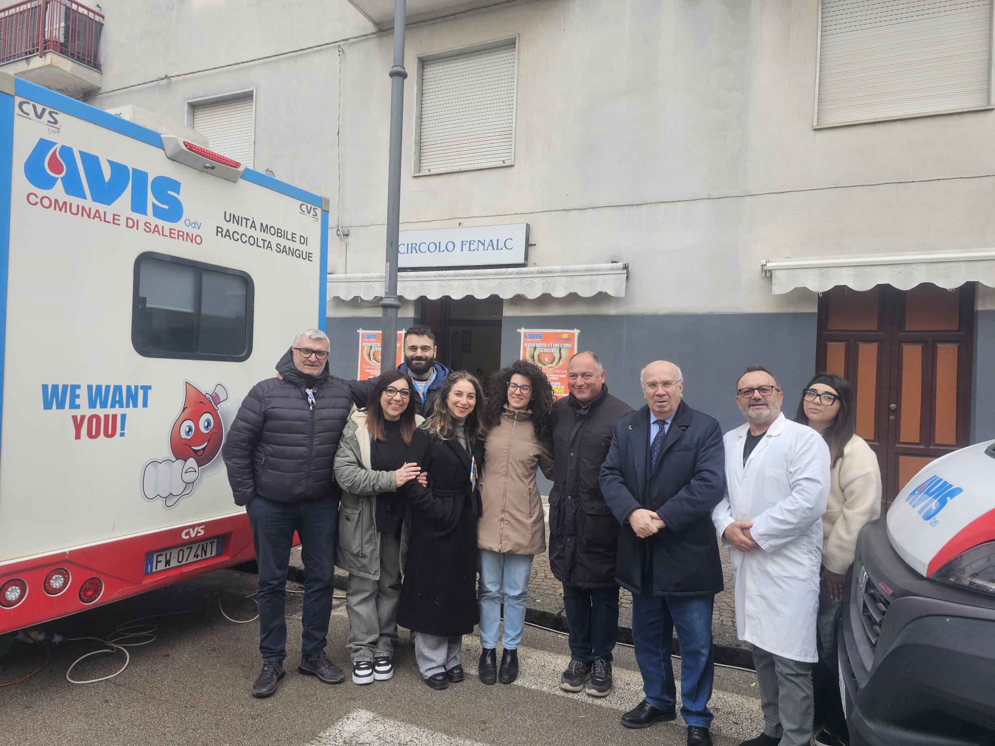 Fisciano, domenica giornata di donazione del sangue