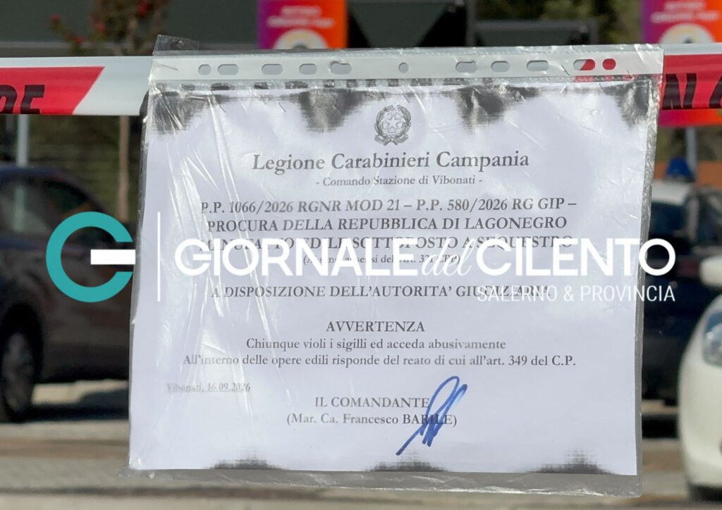 Villammare, sequestrata area di oltre 11mila metri quadrati: coinvolto il McDonald’s