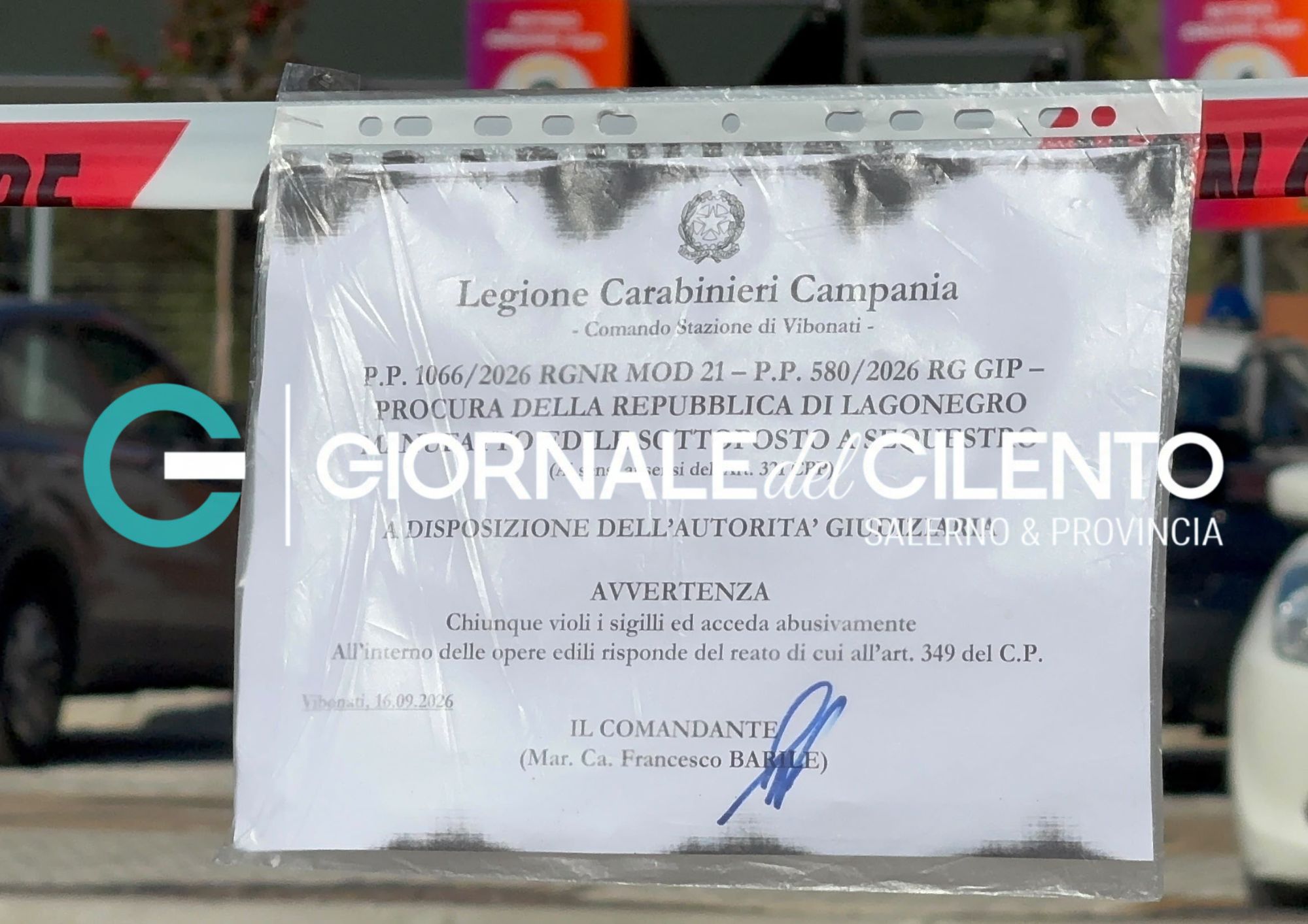 Villammare, sequestrata area di oltre 11mila metri quadrati: coinvolto il McDonald’s