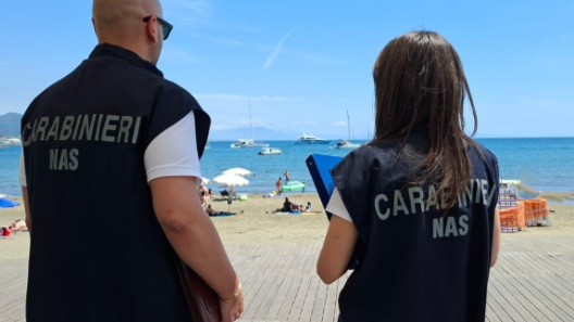 Nas Salerno, bilancio controlli estivi: sospese 27 attività e sequestrati diversi quintali di alimenti