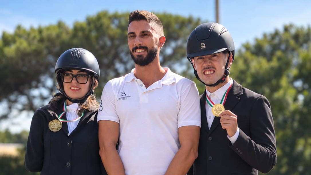 Equitazione paralimpica, Fisdir: Riccardelli e Amato campioni italiani, allenati da Claudio Belardo