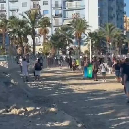 Manfredonia-Ebolitana, scontri tra tifosi dopo la partita