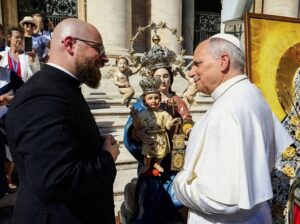 Buonabitacolo, la Madonna del Carmine benedetta da Papa Leone XIV